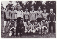 Die zweite Fußballmannschaft im Jubiläumsjahr 1983