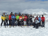 Ausflug 2008, Fototermin auf der Marmolata