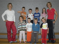 Gruppe Vorschulkinder